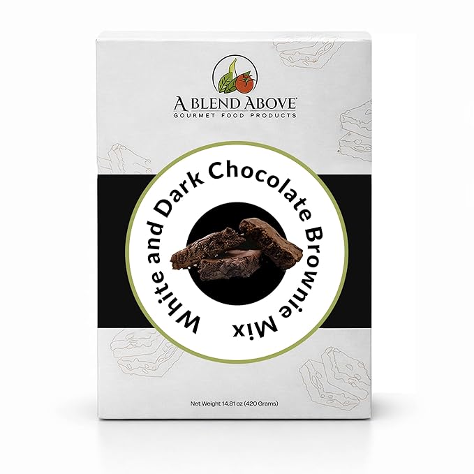 White and Dark Chocolate Brownie Mix
