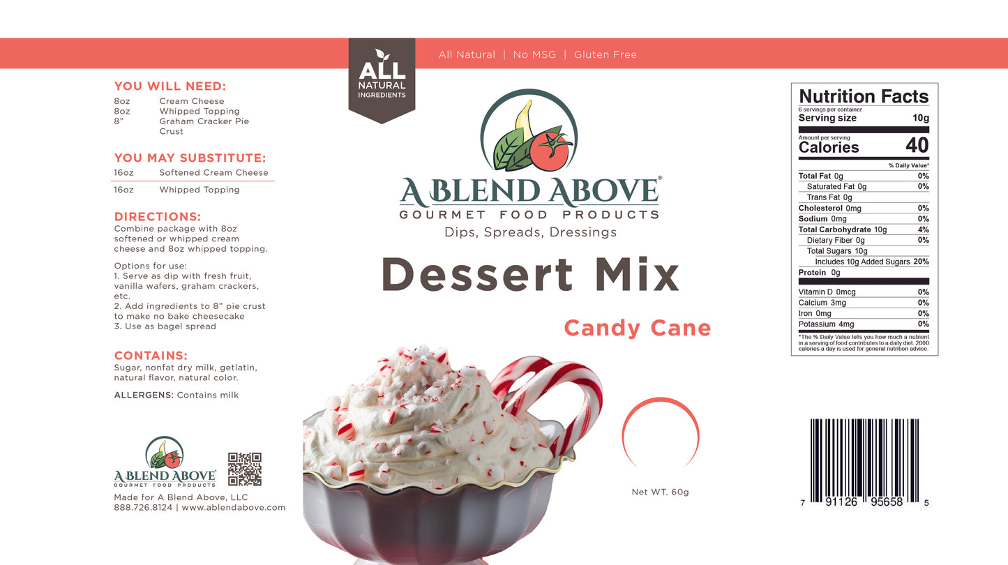Candy Cane Dessert Mix