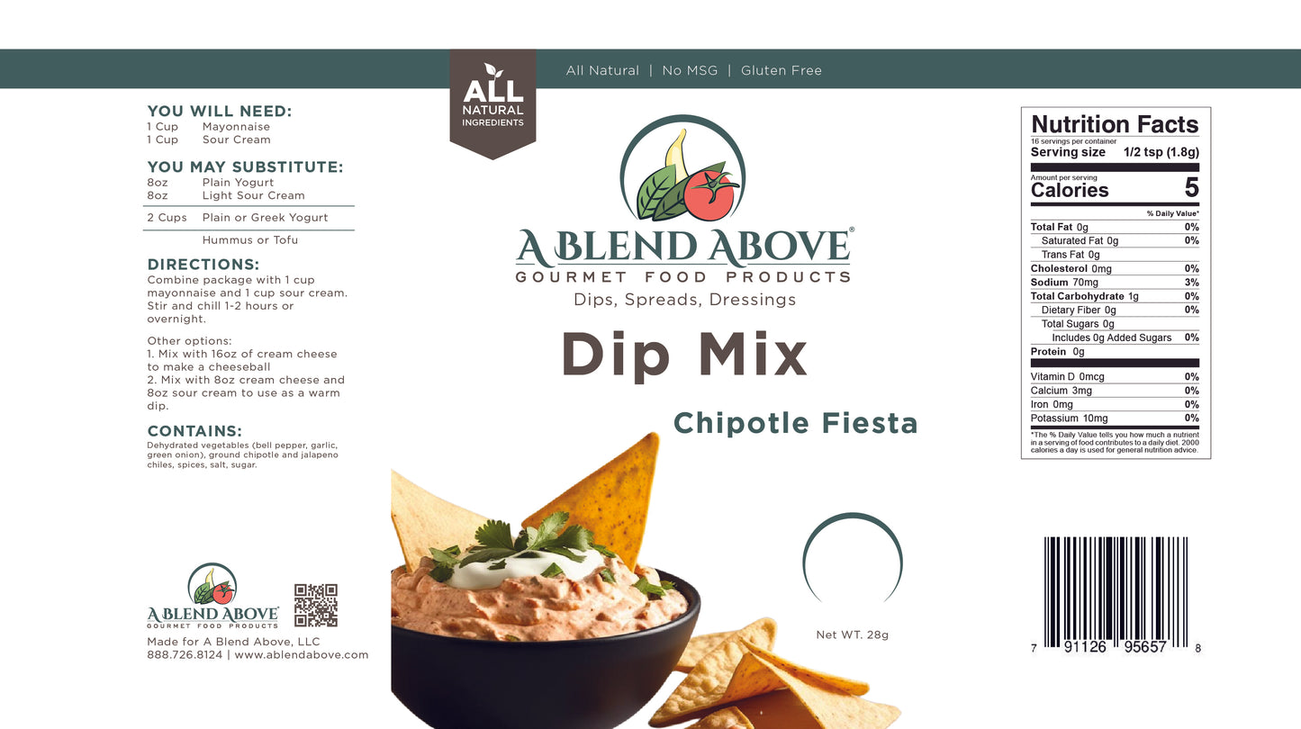 Chipotle Fiesta Dip Mix