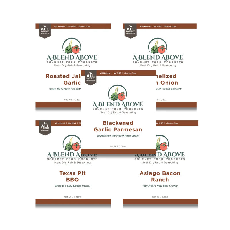 Spice Rubs 5 pack