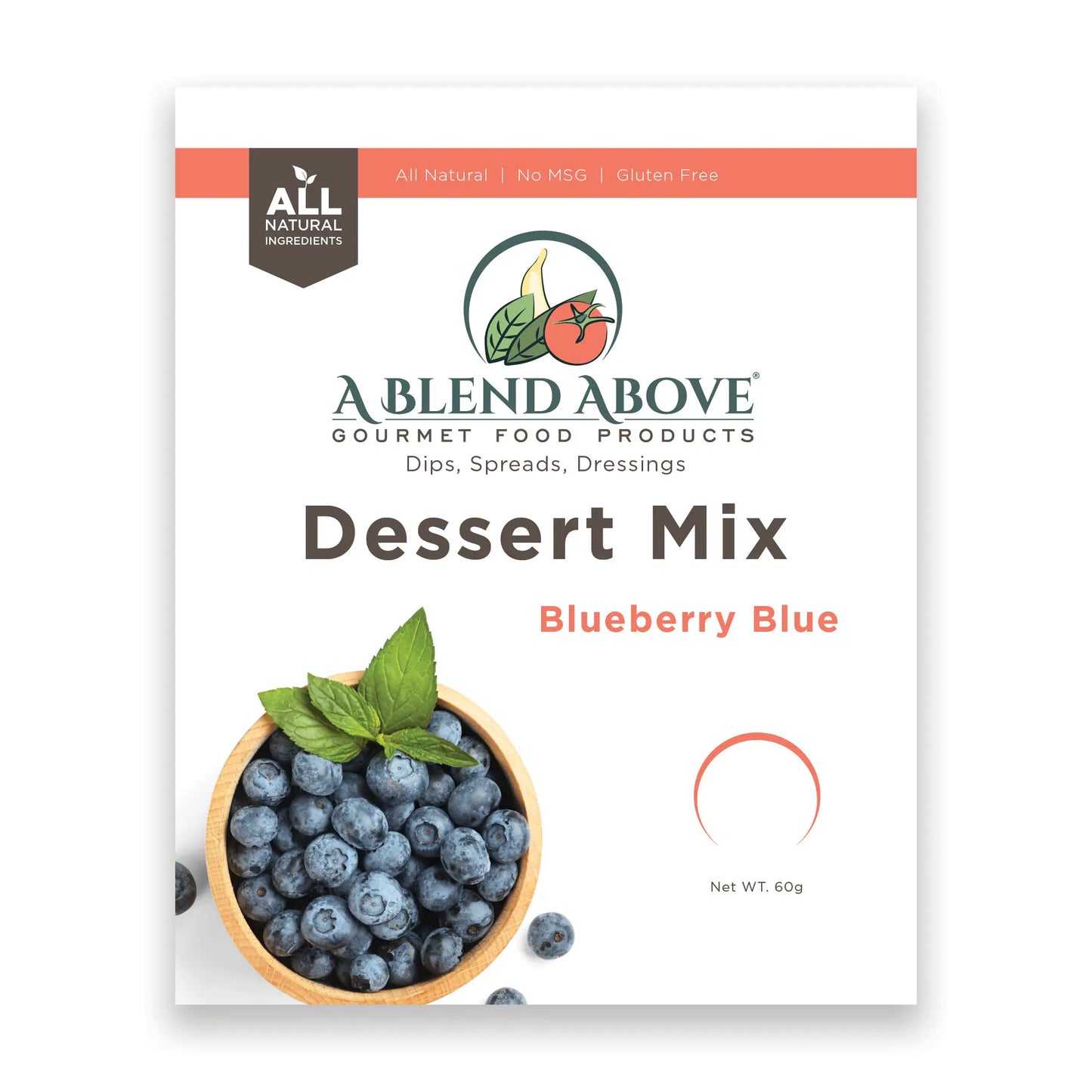 Blueberry Blue Dessert Mix