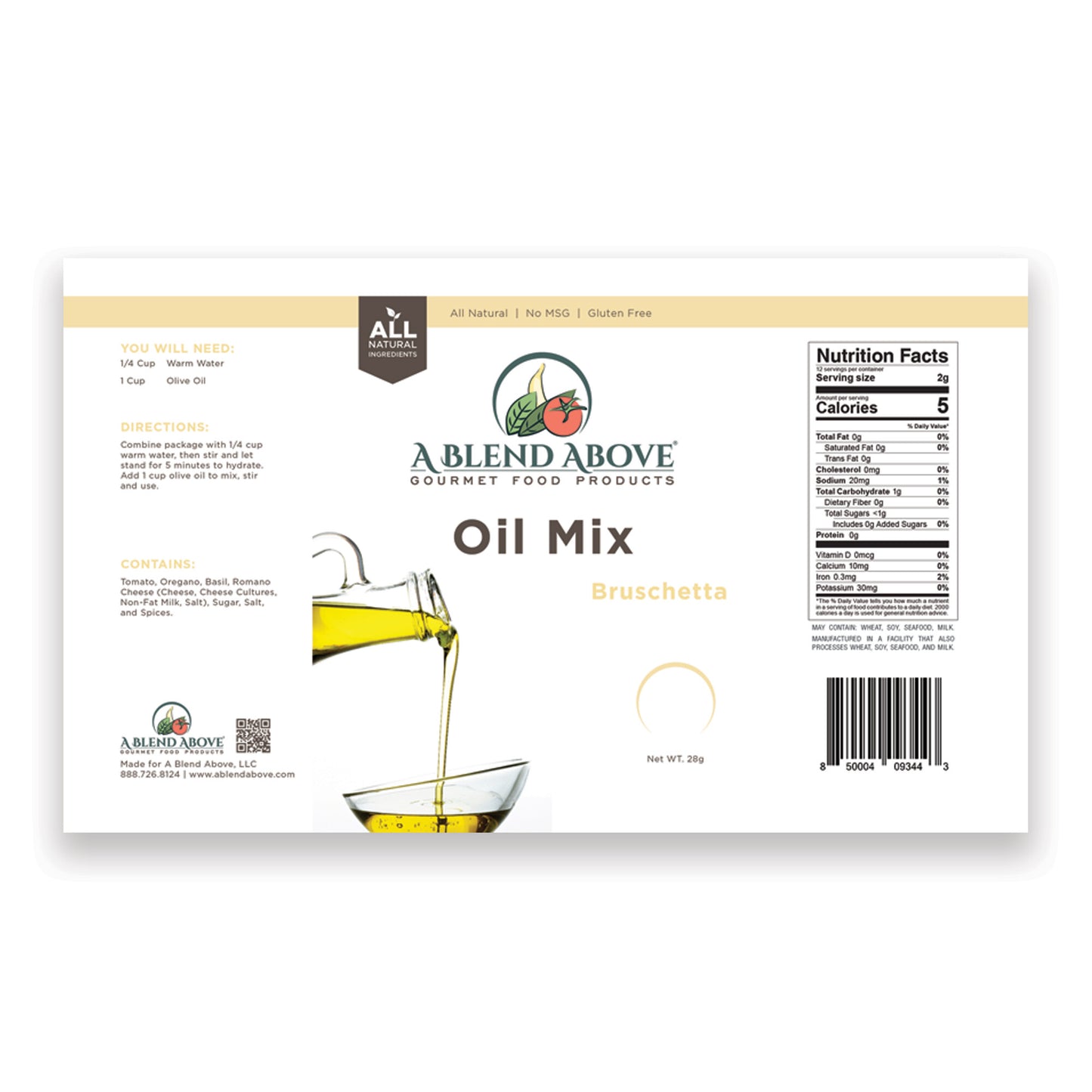 Bruschetta Oil Mix