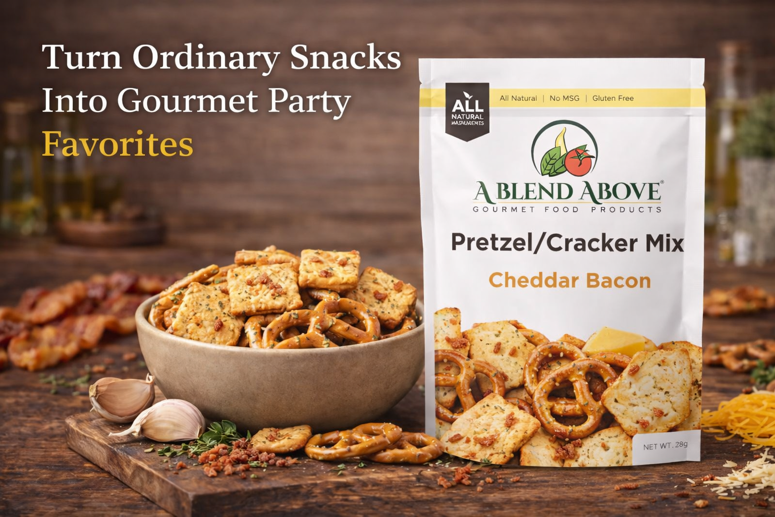 Cheddar Bacon Cracker Seasoning - Savory Snack Upgrade – A Blend Above