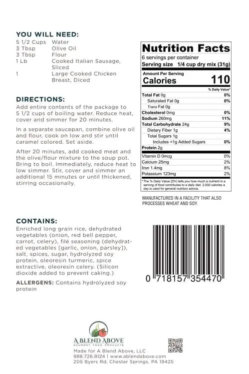 Gumbo Soup Mix