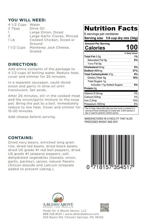 Mixed Bean Chili Mix