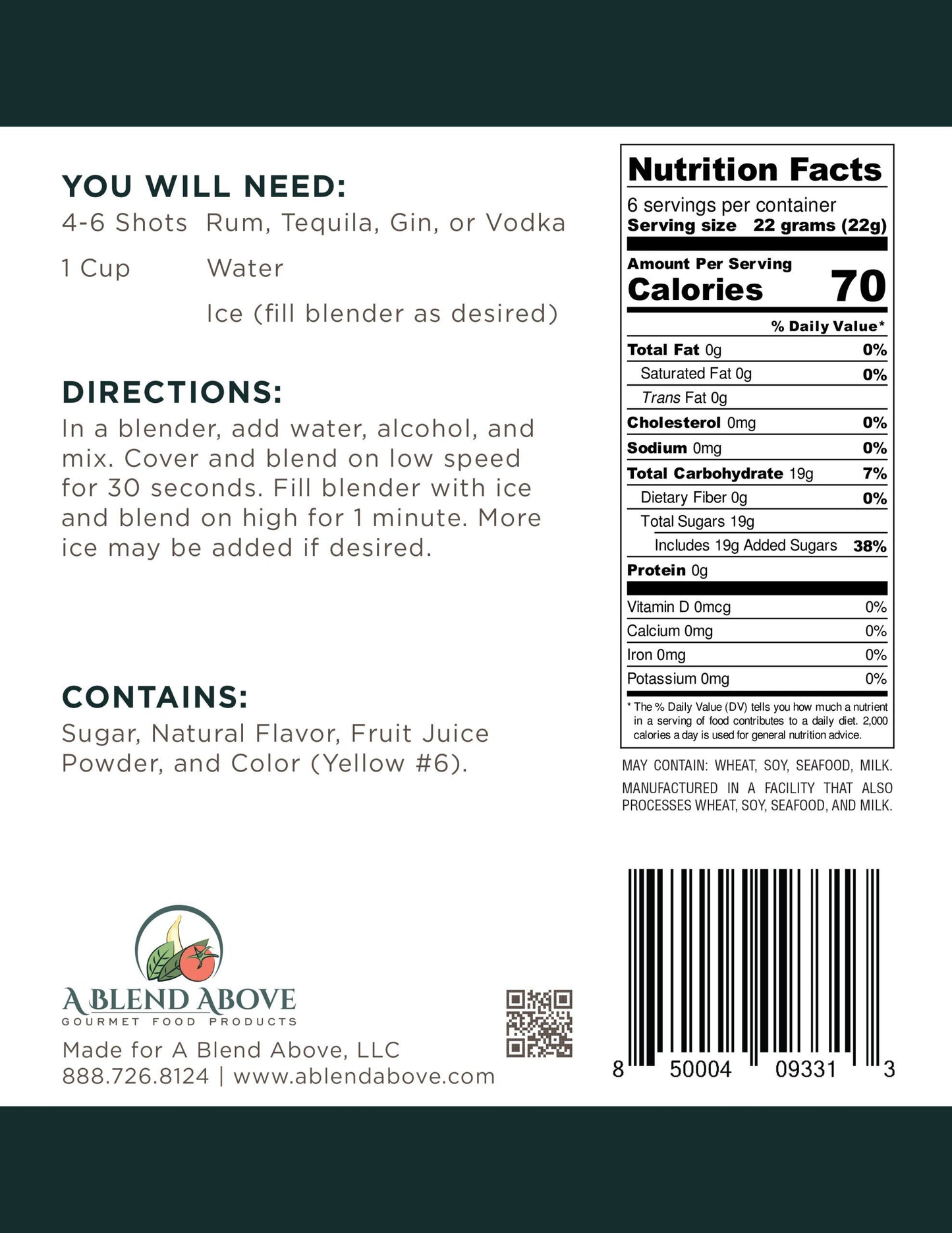 Peach Bellini Drink/Wine Mix