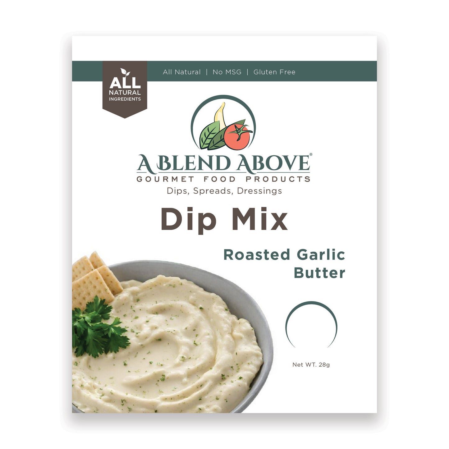 Roasted Garlic Butter Dip Mix