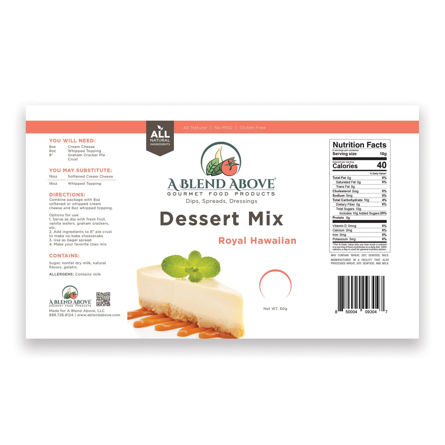Royal Hawaiian Dessert Mix