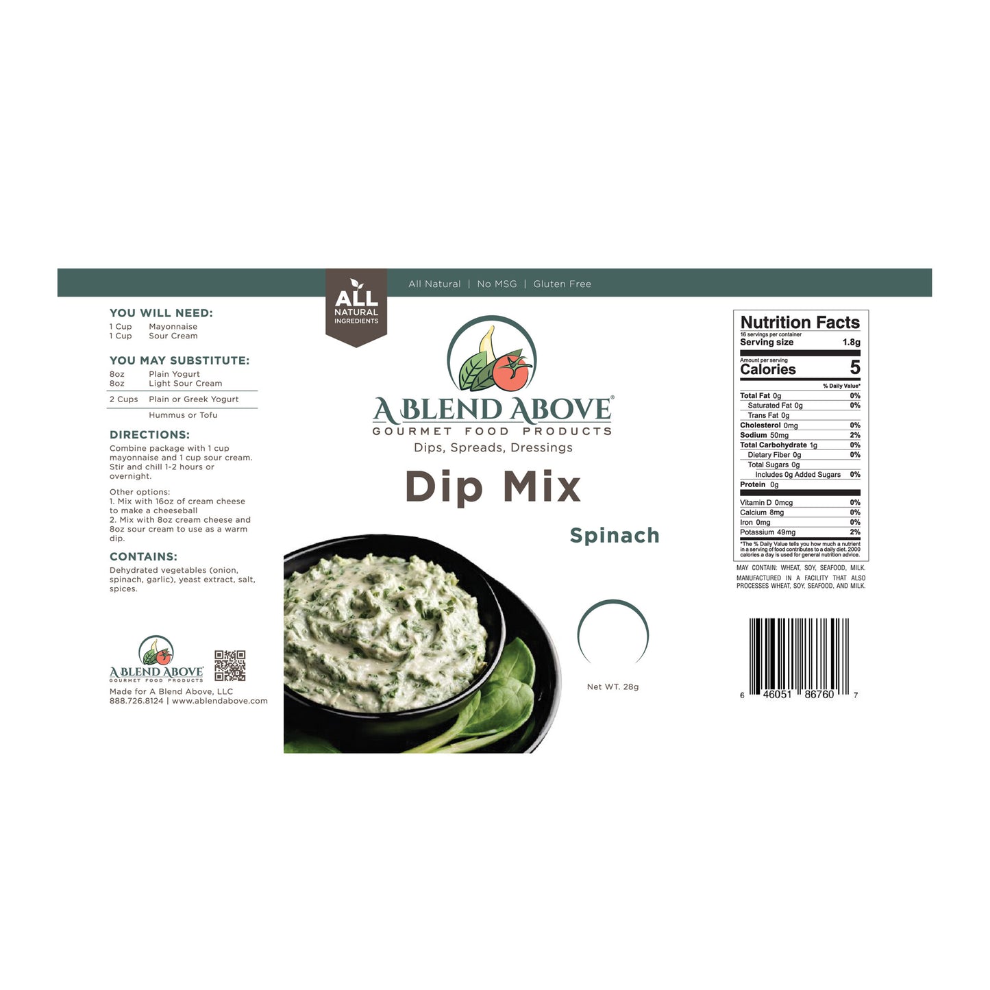 Spinach Dip Mix