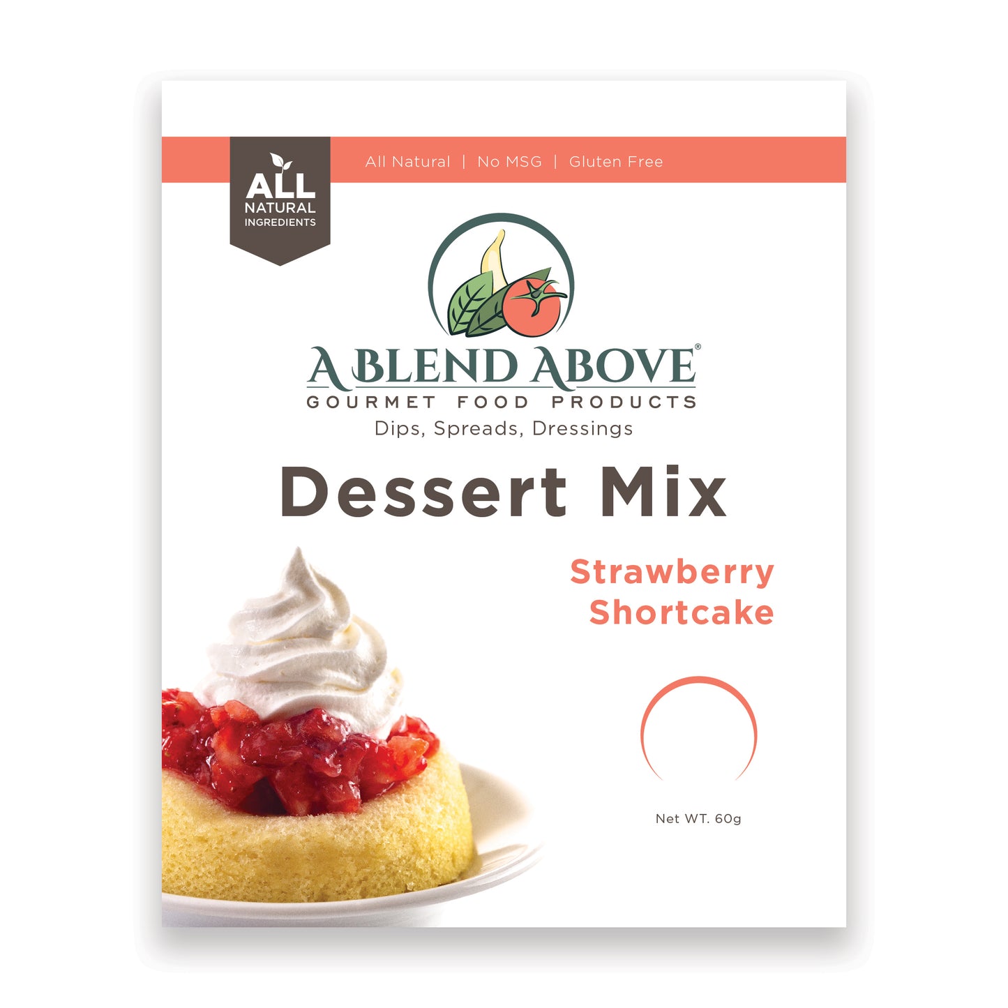 Strawberry Shortcake Dessert Mix
