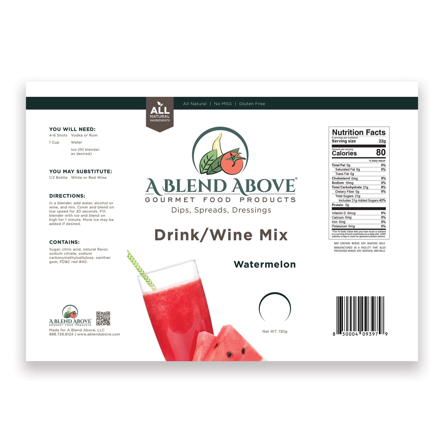 Watermelon Drink/Wine Mix