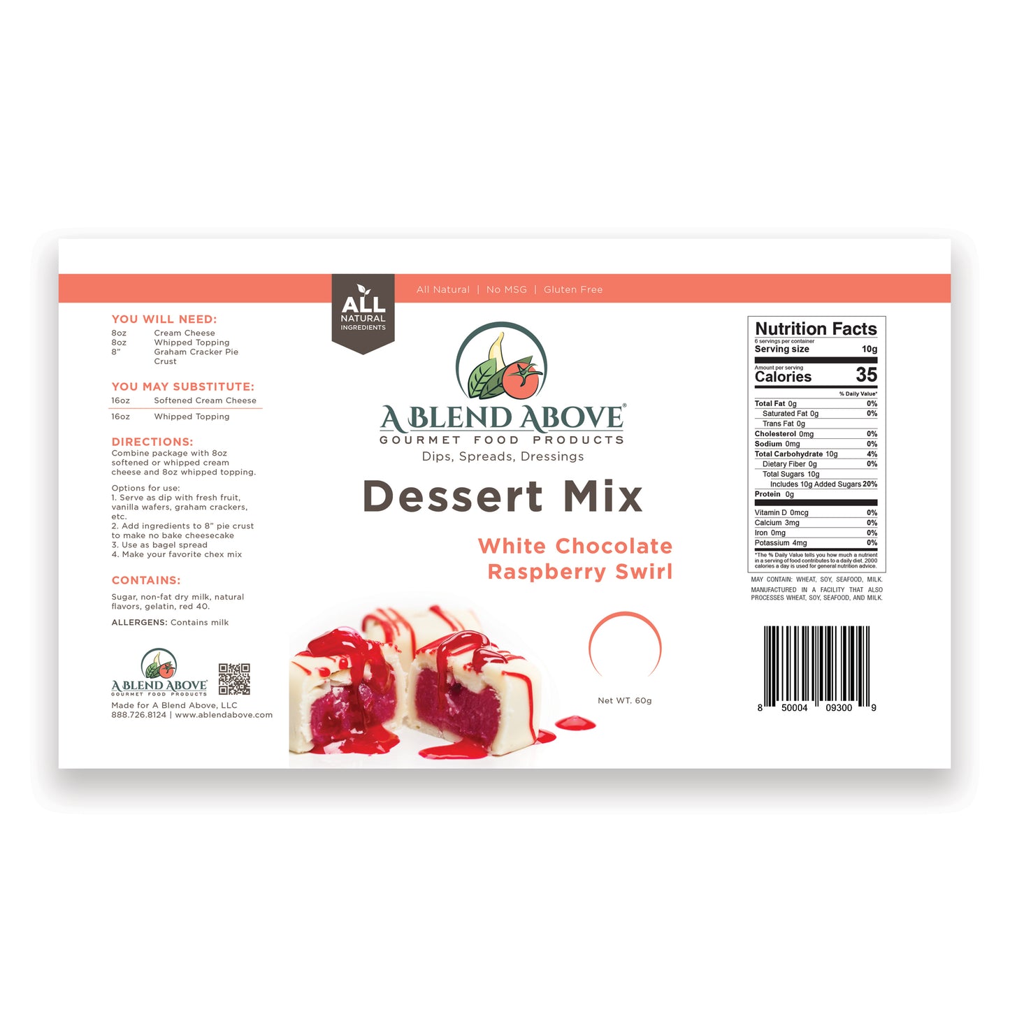 White Chocolate Raspberry Swirl
