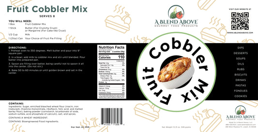 Fruit Cobbler Mix
