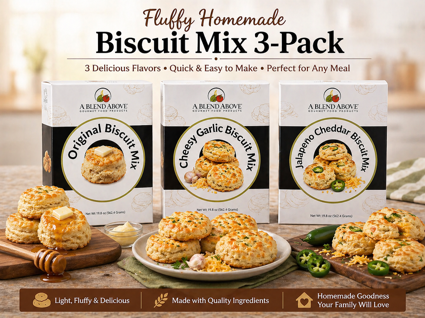Biscuit Mix 3 Pack