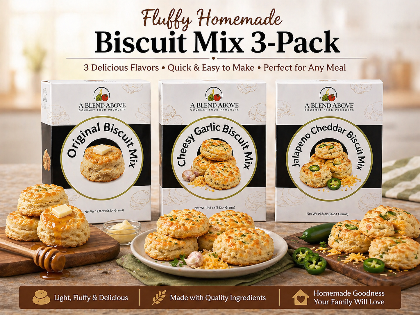 Biscuit Mix 3 Pack