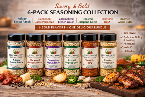Gourmet Meat Rubs & Seasonings – 6 Pack Variety Bundle