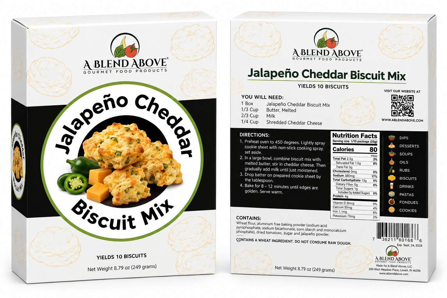 Jalapeno Cheddar Biscuit Mix
