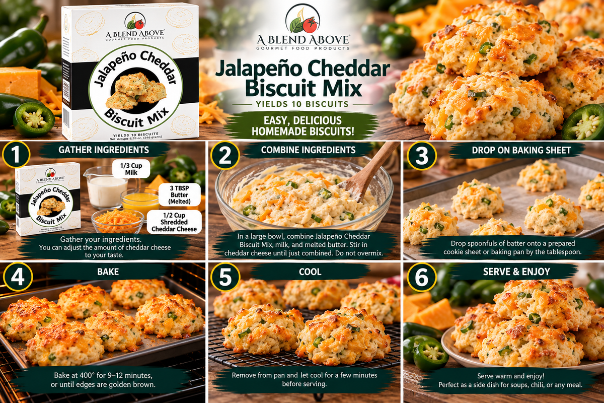 Jalapeno Cheddar Biscuit Mix