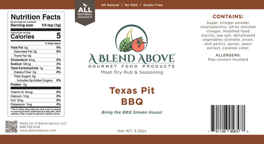 Texas Pit BBQ Spice Rub