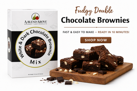 White and Dark Chocolate Brownie Mix