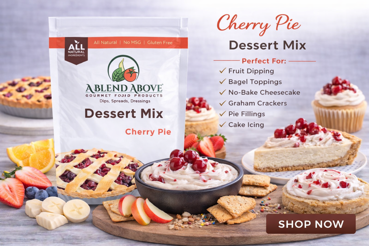 Cherry Pie Dessert Mix