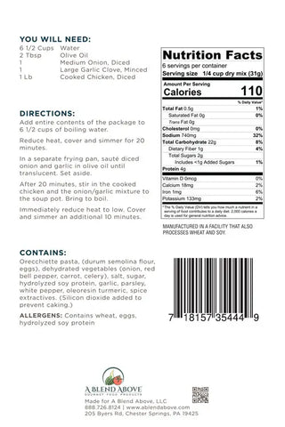 Chicken Pot Pie Soup Mix