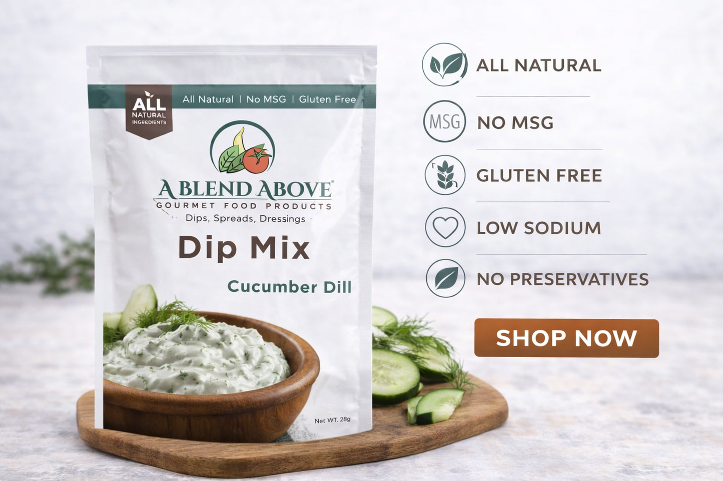 Cucumber Dill Dip Mix