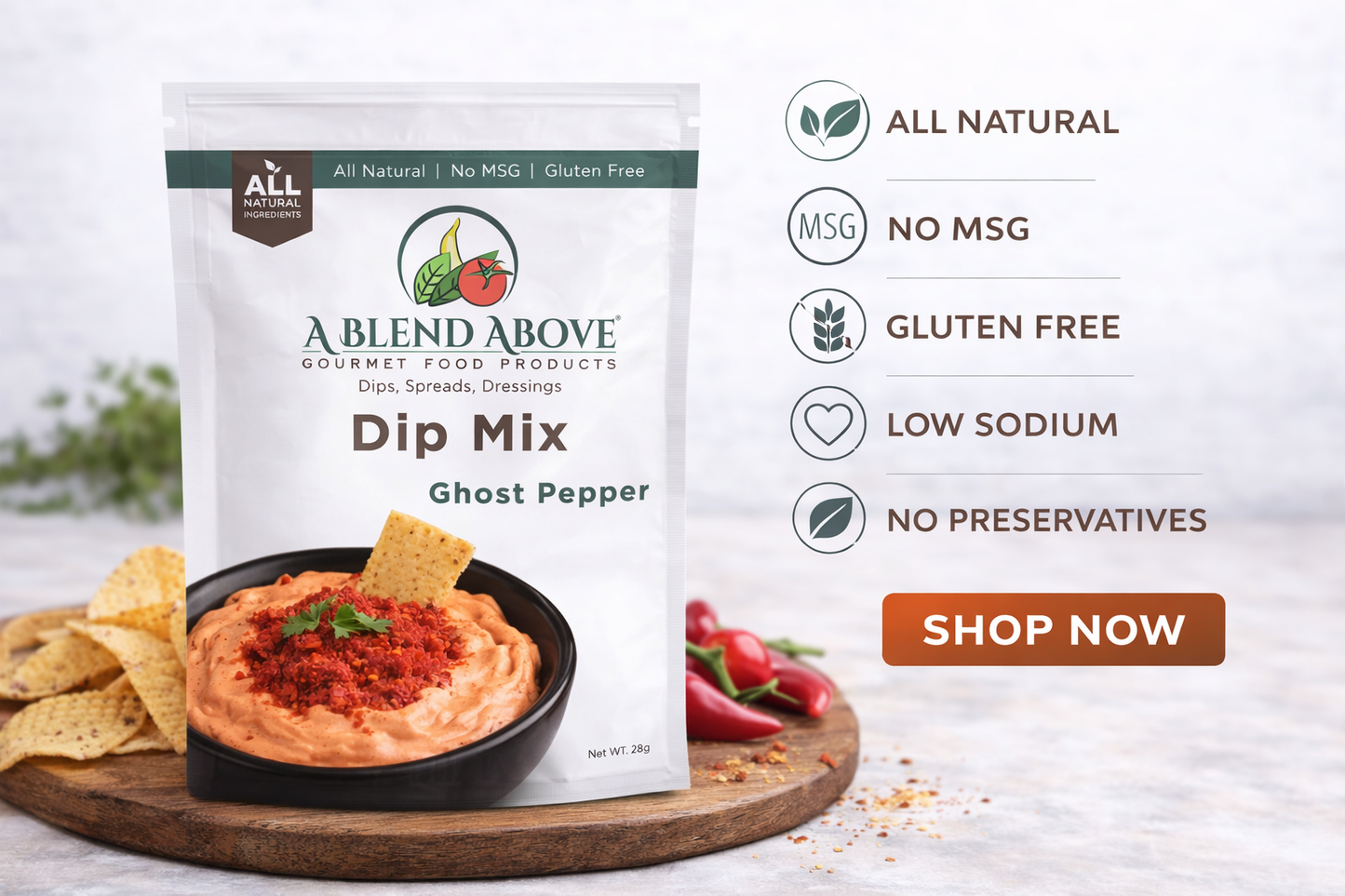 Ghost Pepper Dip Mix