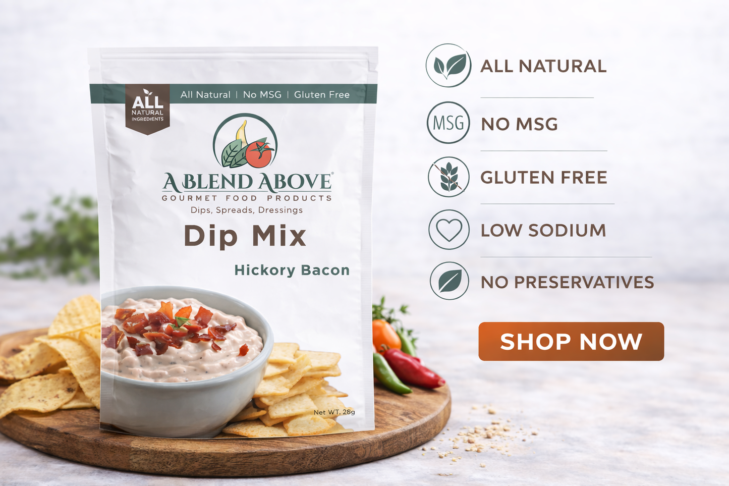 Hickory Bacon Dip Mix