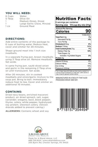 Italian Wedding Soup Mix