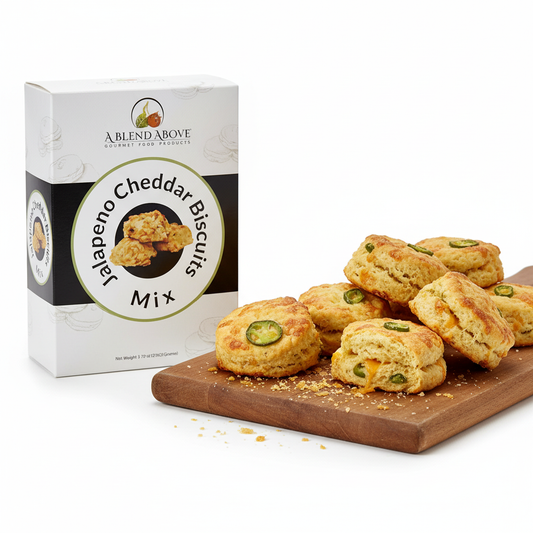 Jalapeño Cheddar Biscuits angled view