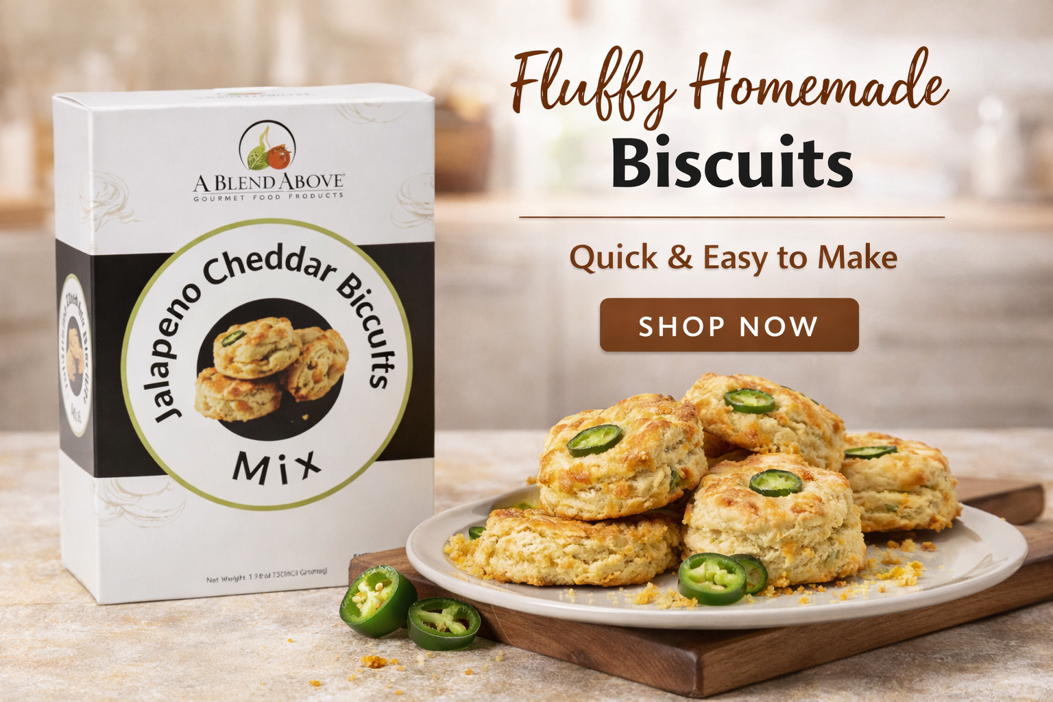 Jalapeno Cheddar Biscuit Mix