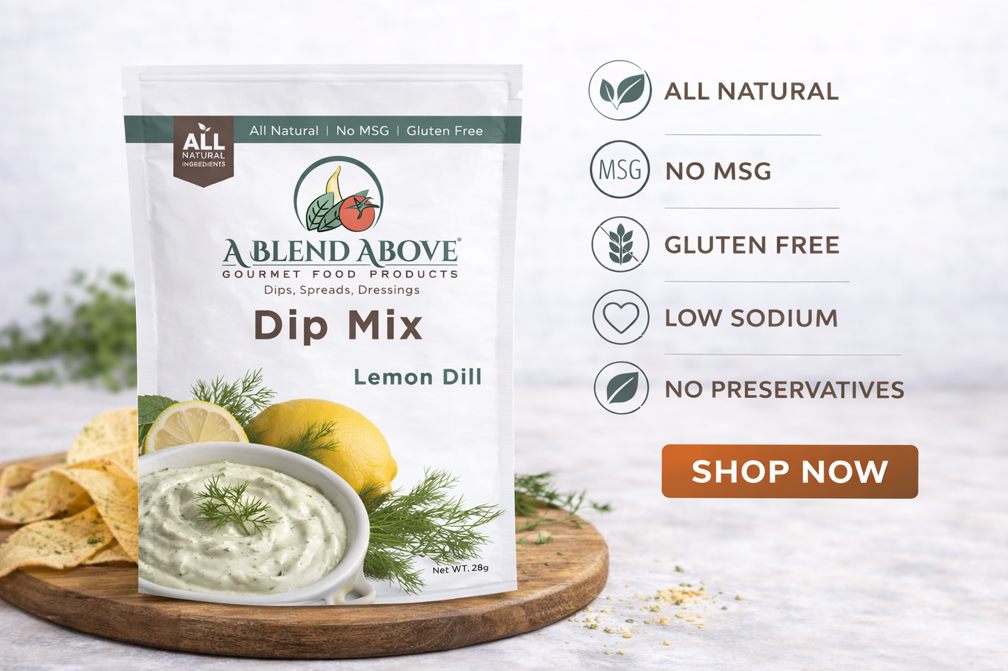 Lemon Dill Dip Mix