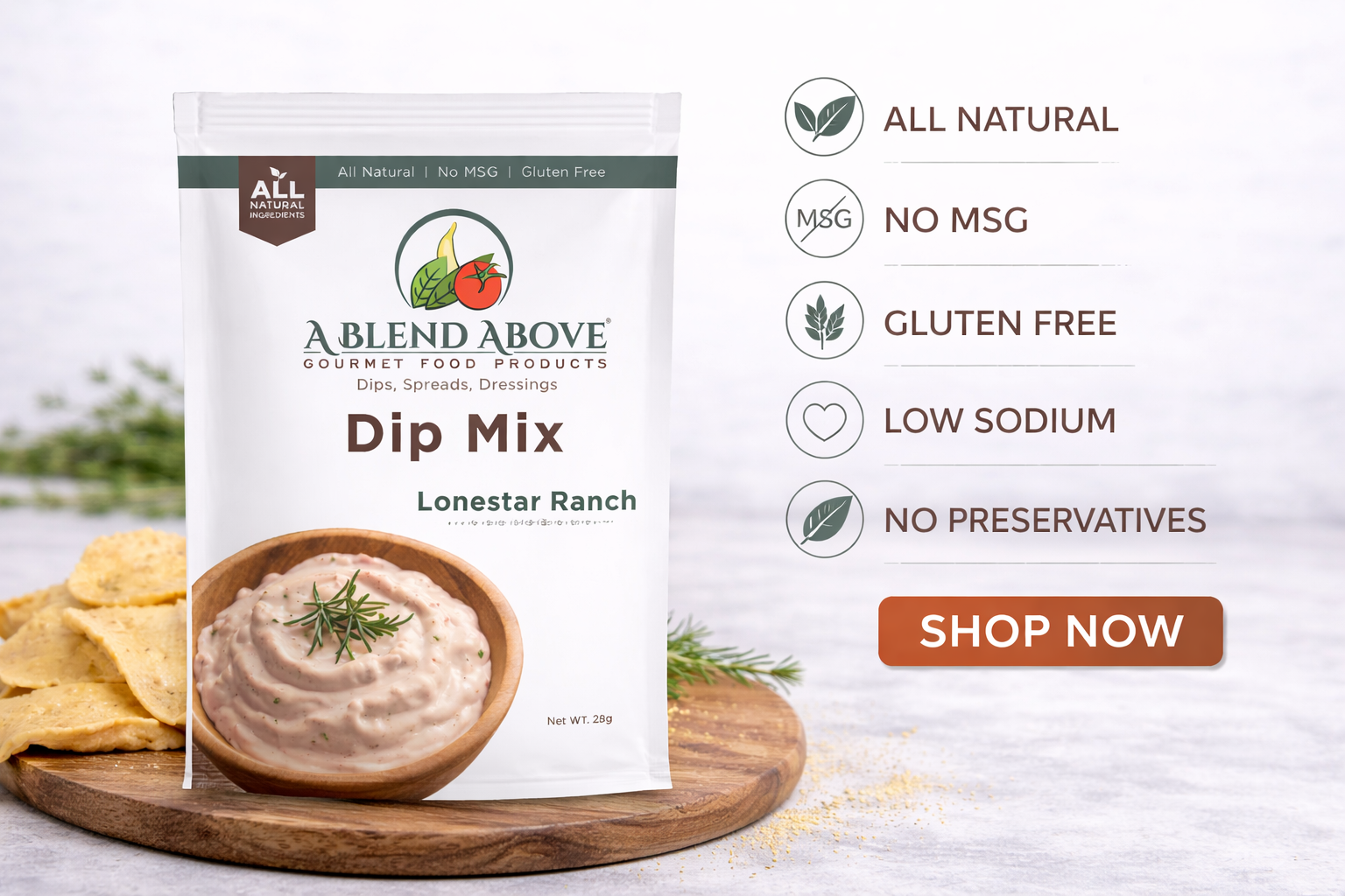 Lonestar Ranch Dip Mix