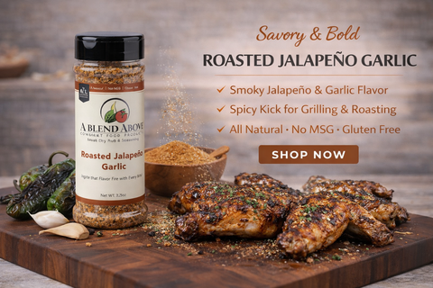 Roasted Jalapeño Garlic Spice Rub