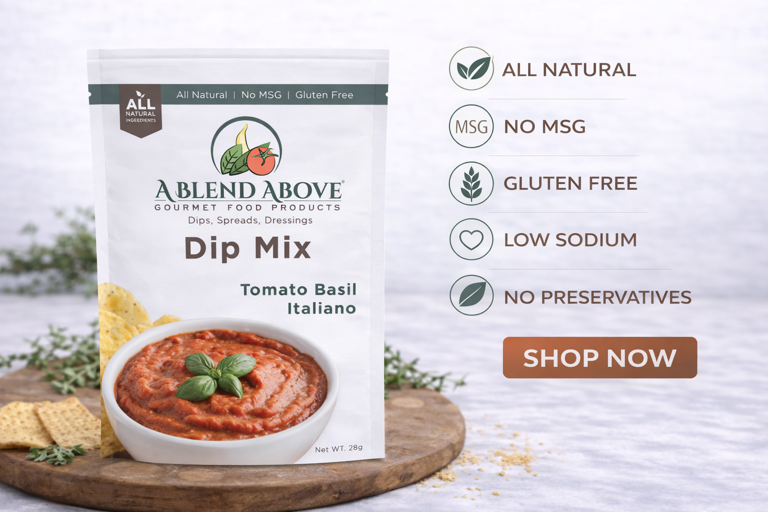 Tomato Basil Italiano Dip Mix